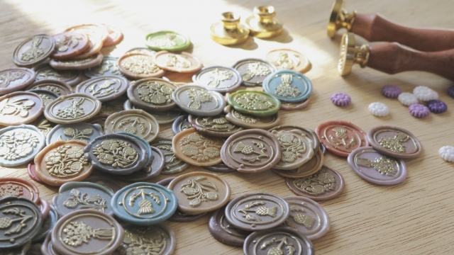 シーリングスタンプ応用編 アレンジでもっと楽しもう!