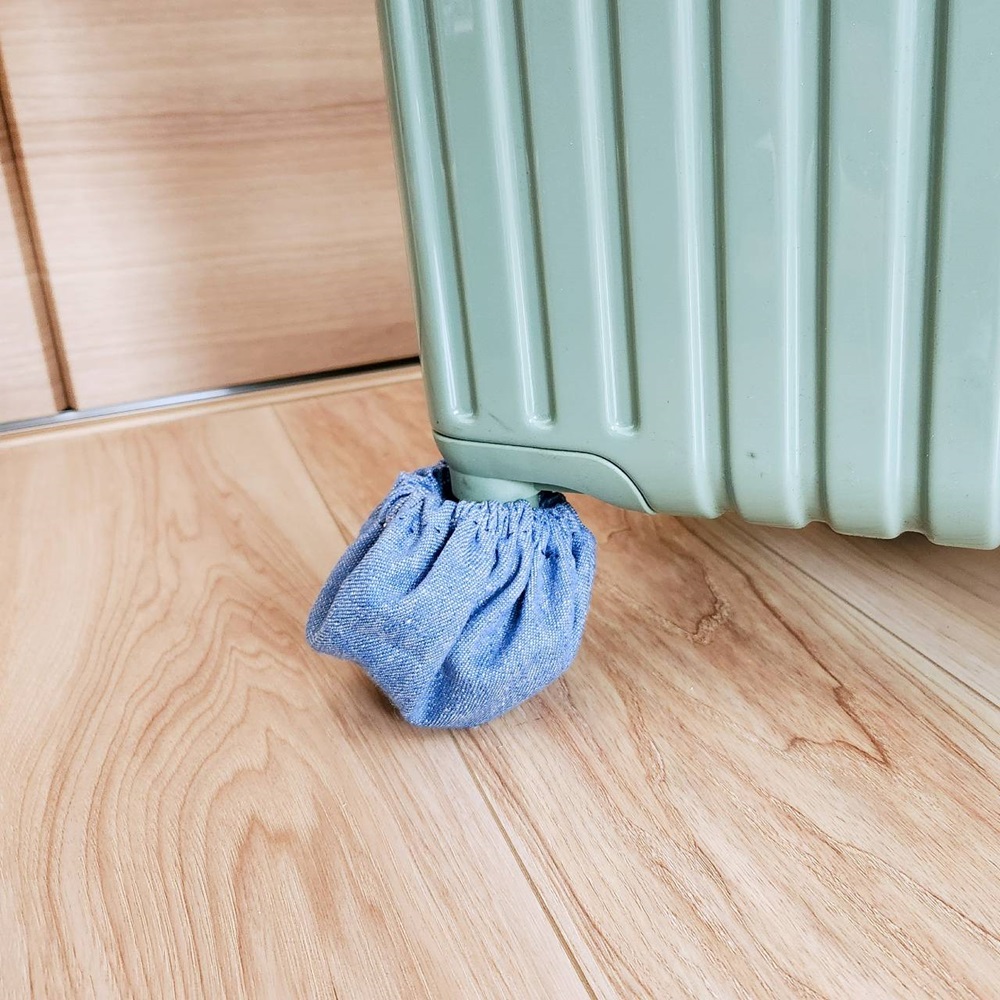 手軽＆おしゃれな端切れ布活用術！　キャリーケースのタイヤカバーを作ってみよう